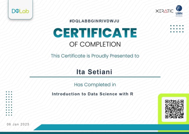 Introduction to Data Science with R